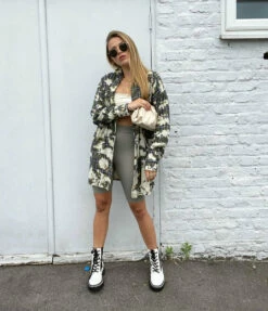 RAID Lorelle Chunky Hiker Boot In White -Raid London Sales Store ellis ranson x
