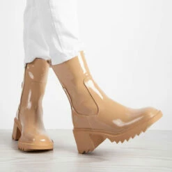 RAID Ennis Ankle Boot In Nude -Raid London Sales Store ennis nude 4