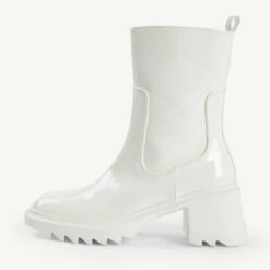 RAID Ennis Ankle Boot In White -Raid London Sales Store ennis white 1