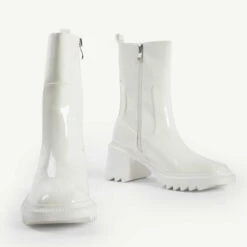 RAID Ennis Ankle Boot In White -Raid London Sales Store ennis white 5