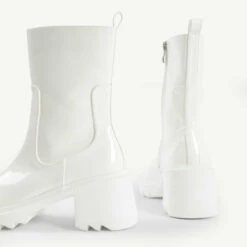 RAID Ennis Ankle Boot In White -Raid London Sales Store ennis white 6