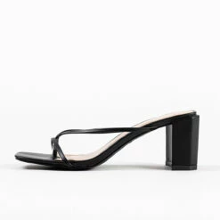 RAID Freddy Heeled Mule In Black -Raid London Sales Store freddy black