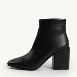 RAID Hollis Block Heeled Boot In Black -Raid London Sales Store hollis black 1