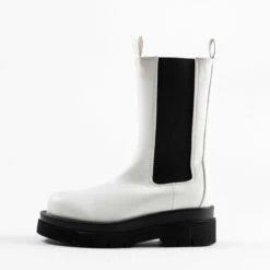 RAID Kendall Ankle Boot In White -Raid London Sales Store kendall white
