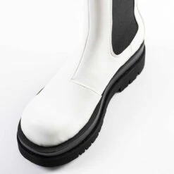 RAID Kendall Ankle Boot In White -Raid London Sales Store kendall white 3