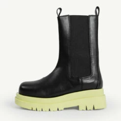 RAID Kendall Ankle Boot In Green -Raid London Sales Store kendall black green 1