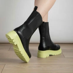 RAID Kendall Ankle Boot In Green -Raid London Sales Store kendall black green 10