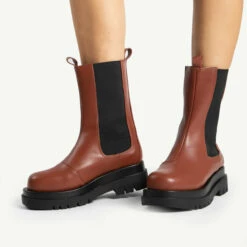 RAID Kendall Ankle Boot In Brown -Raid London Sales Store kendall brown 2