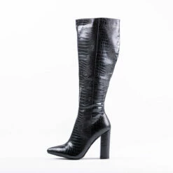 RAID Kenia Long Boot In Black -Raid London Sales Store kenia black