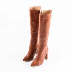 RAID Kenia Long Boot In Tan -Raid London Sales Store kenia tan 2