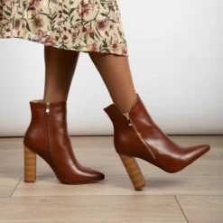 RAID Keyla Ankle Boot In Tan