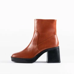 RAID Lexus Chunky Boot In Brown -Raid London Sales Store lexus brown