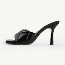 RAID Magick Heeled Mule In Black -Raid London Sales Store magic black 1