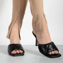 RAID Magick Heeled Mule In Black -Raid London Sales Store magic black 5