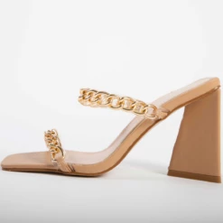 RAID Idella Heeled Mule In Nude -Raid London Sales Store microsoftteams image 19