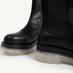RAID Neville Chunky Boot In Black -Raid London Sales Store neville black pu 6