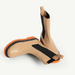 RAID Neville Chunky Boot In Camel -Raid London Sales Store neville camel 5