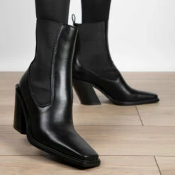 RAID Ribena Ankle Boot In Black -Raid London Sales Store ribena black 4