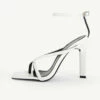 RAID Sabelle Strappy Heel In White -Raid London Sales Store sabelle white 1