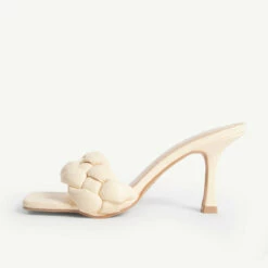 RAID Sandra Padded Mule In Butter Yellow