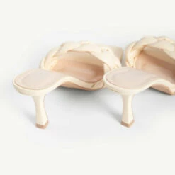 RAID Sandra Padded Mule In Butter Yellow -Raid London Sales Store sandra butter yellow 6