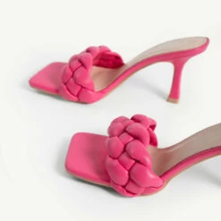 RAID Sandra Padded Mule In Fuchsia -Raid London Sales Store sandra fuchsia 6