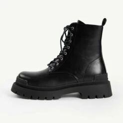 RAID Stifle Chunky Ankle Boot In Black -Raid London Sales Store stifle black 1 1