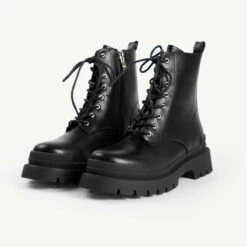 RAID Stifle Chunky Ankle Boot In Black -Raid London Sales Store stifle black 5 1